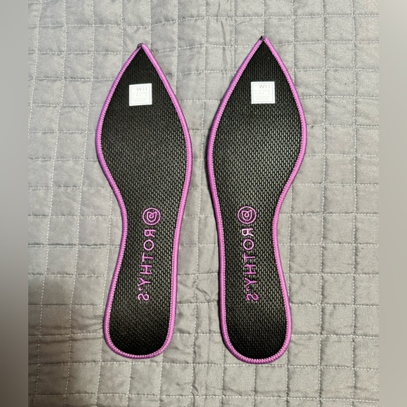 Rothy's Store Exclusive Size US W 11 Violet Wisteria Points - Picture 3 of 8